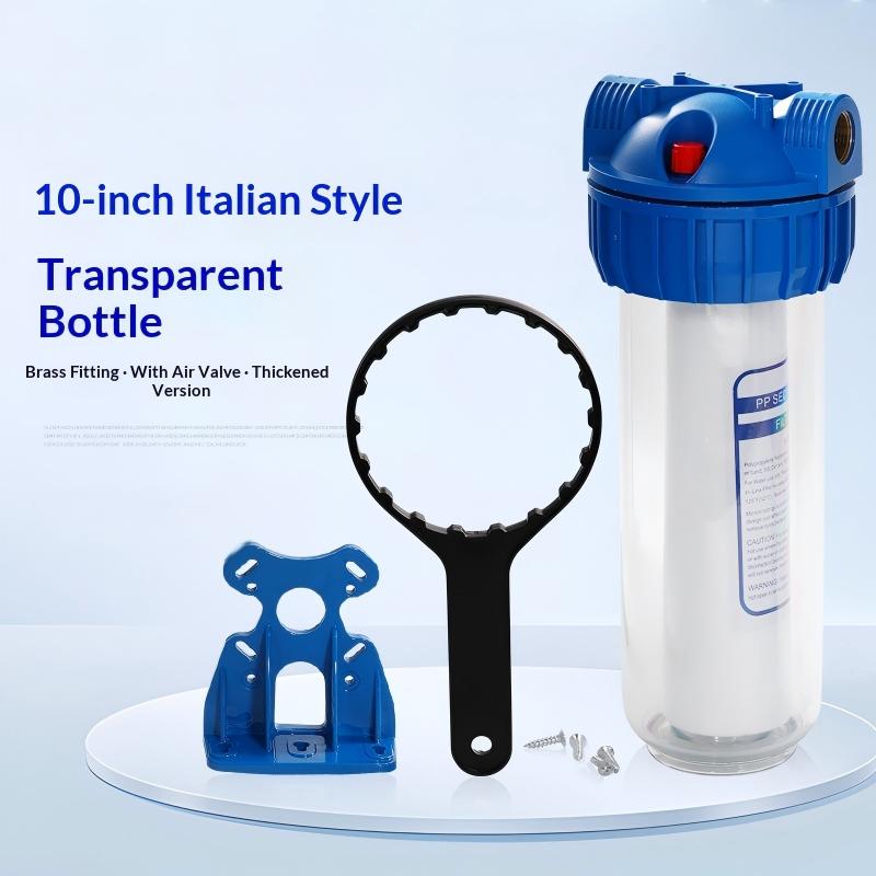 Agriculture Farming Livestock - 10 Zoll Italienische Transparente Filterflasche, Hochdruck-Waschfilter