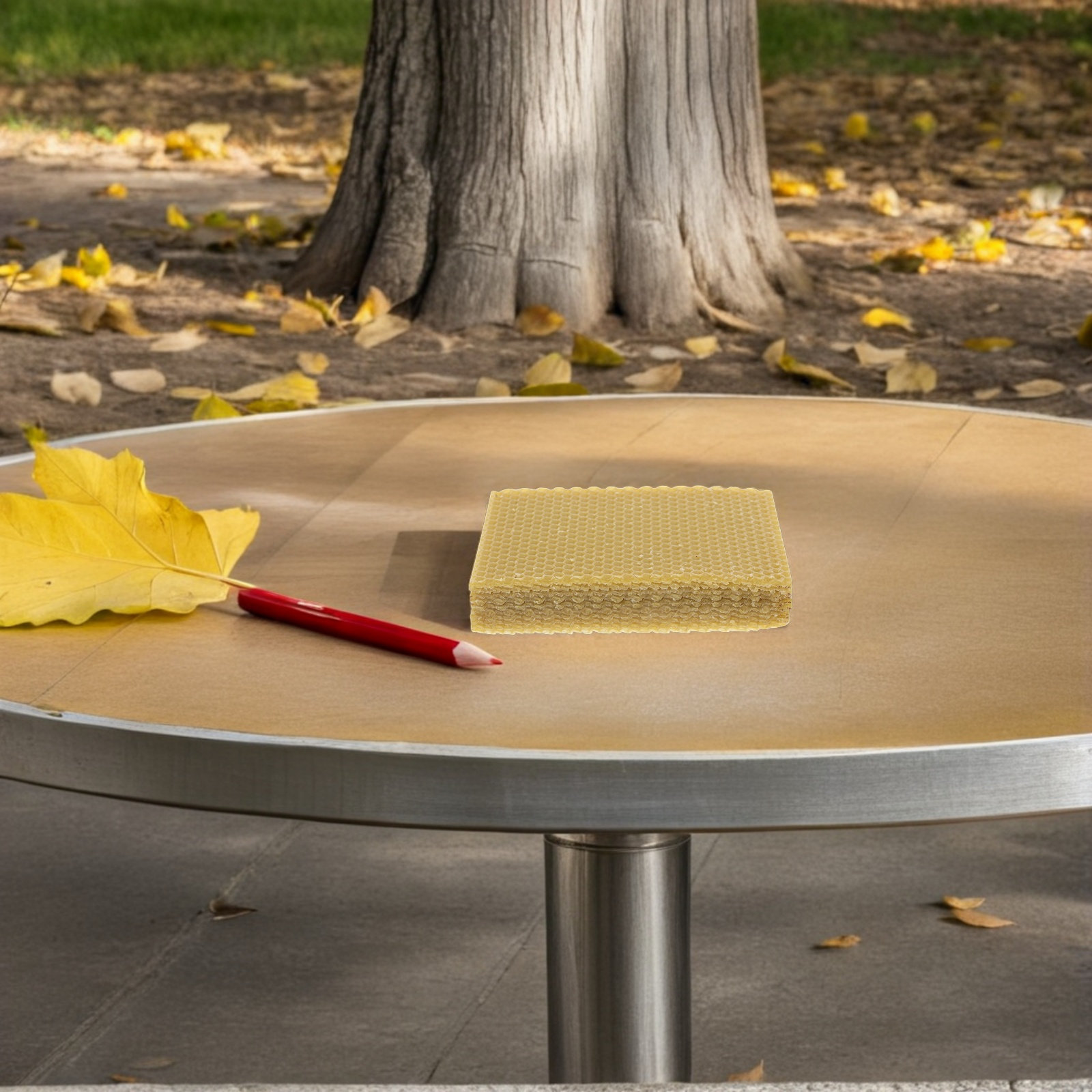 Beehive Frame Wax - 30 Stück Wabenwachs-Platten aus natürlichem Bienenwachs