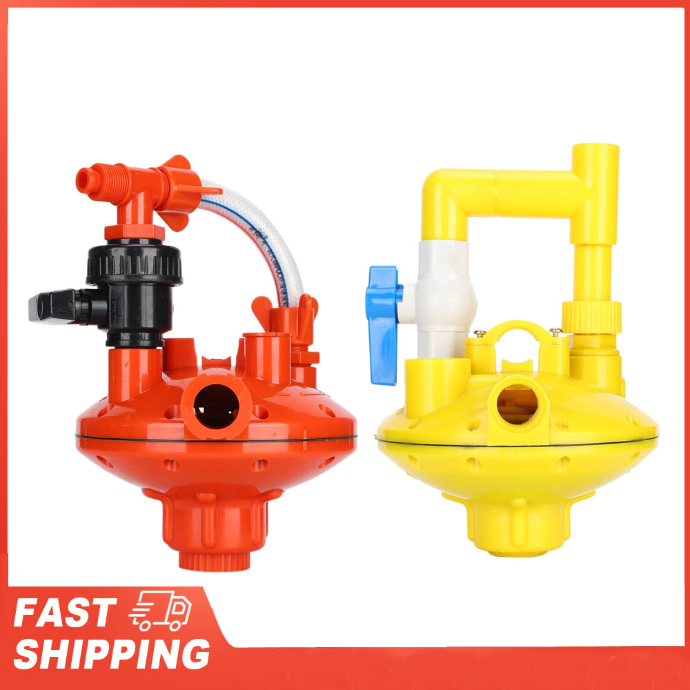 Chicken Nipple Drinker - Bauernhof-Wasserdruckregler für Geflügel, Huhn, Trinkwasser, Ausrüstung