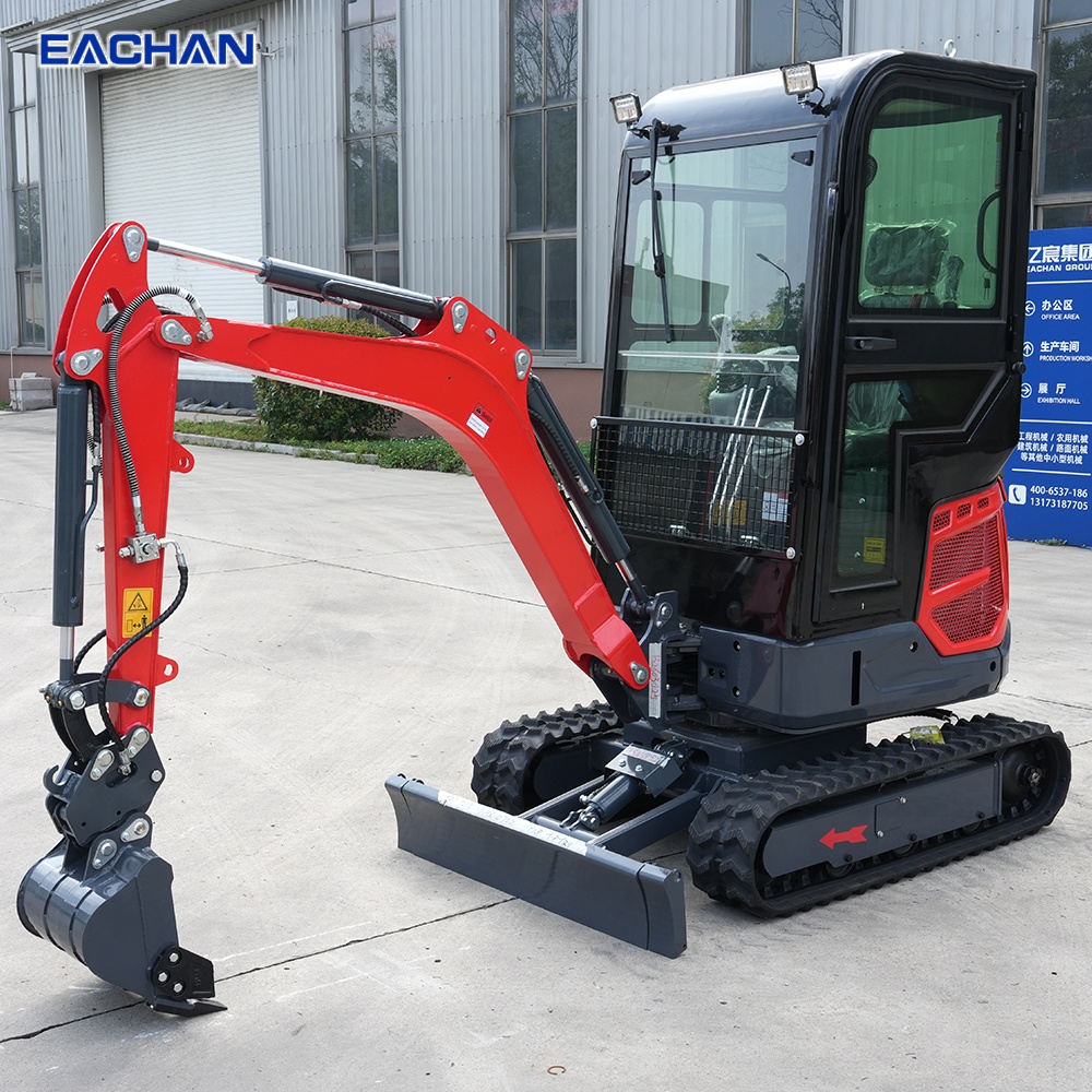 Agriculture Farming Types - Maßgefertigter 1,8-Tonnen-Mini-Bagger mit Hydraulik-Raupenantrieb, Euro 5