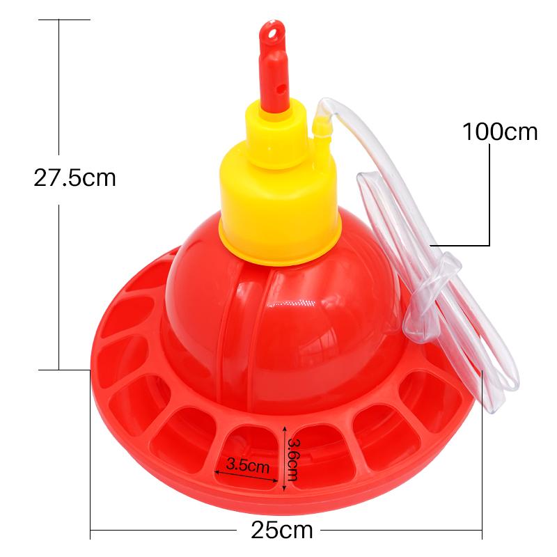 Chicken Nipple Drinker - 1 Set Huhn Ente Gans Broiler