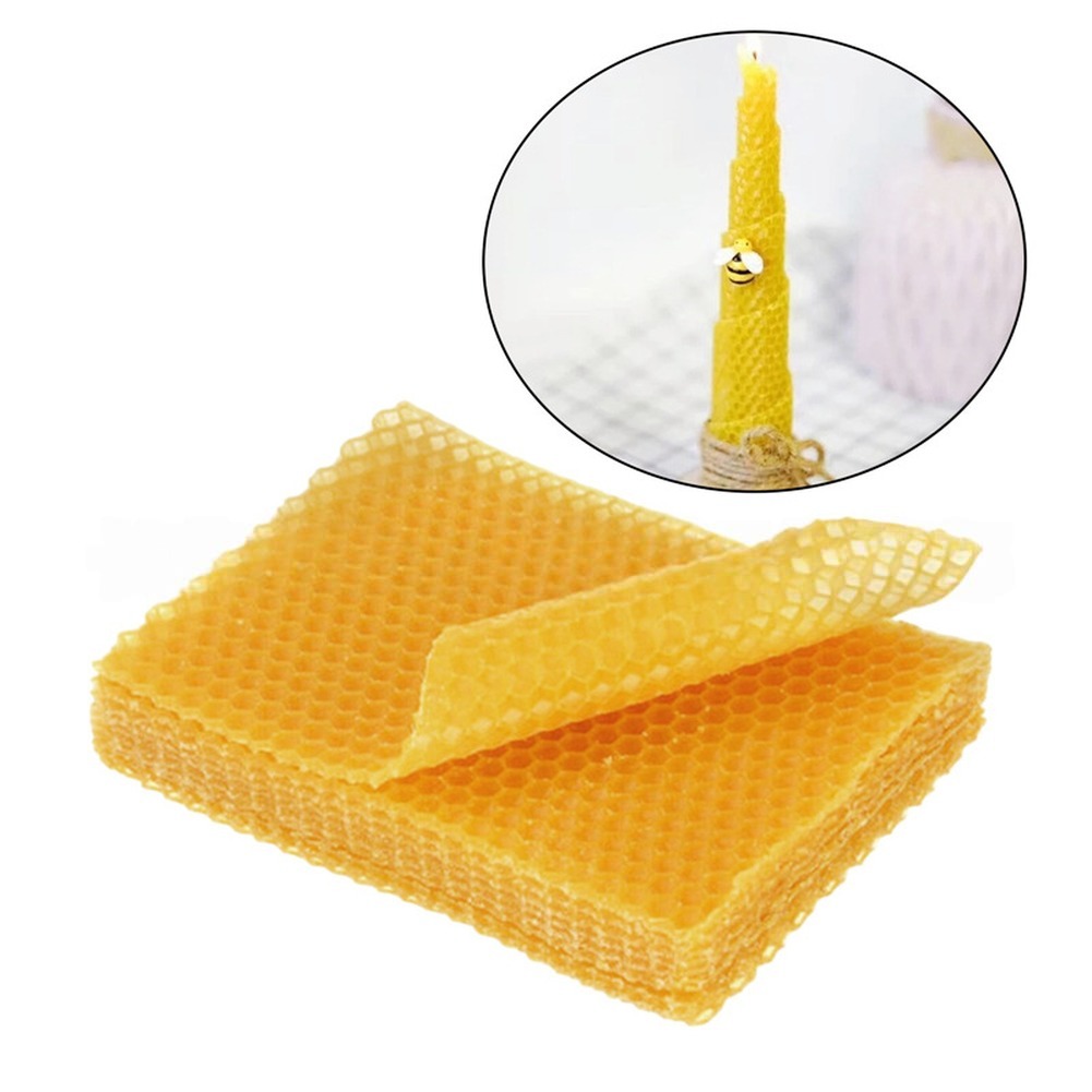 Beehive Frame Wax - Wachsplatten für die Imkerei: 10er-Pack hochwertige
