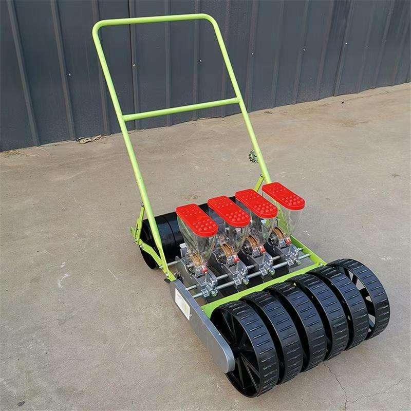Vegetable Transplanter - Handgeführter Gemüsesäer Mehrreihiger Präzisionspflanzer für Karotten,