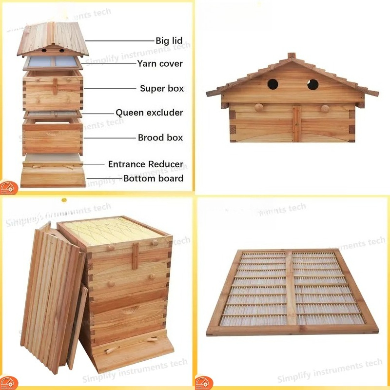 Beehive Frame Wax - Automatischer Selbstfließender Bienenstock-Rahmen, Imkerei-Ausrüstung aus Chinesischer