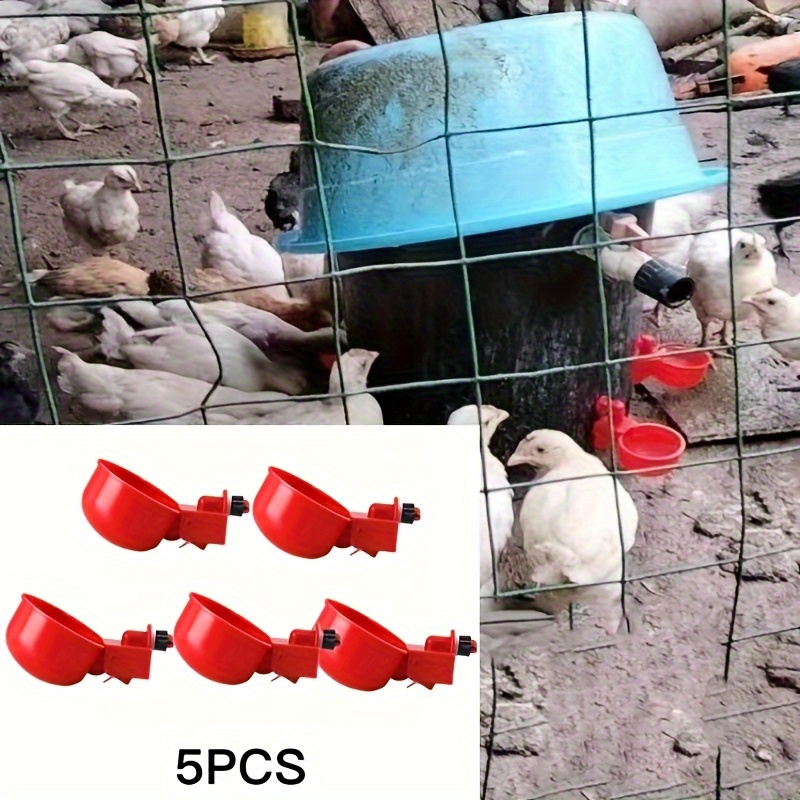 5-teiliges automatisches Geflü – Chicken Nipple Drinker Bewertung und Preis
