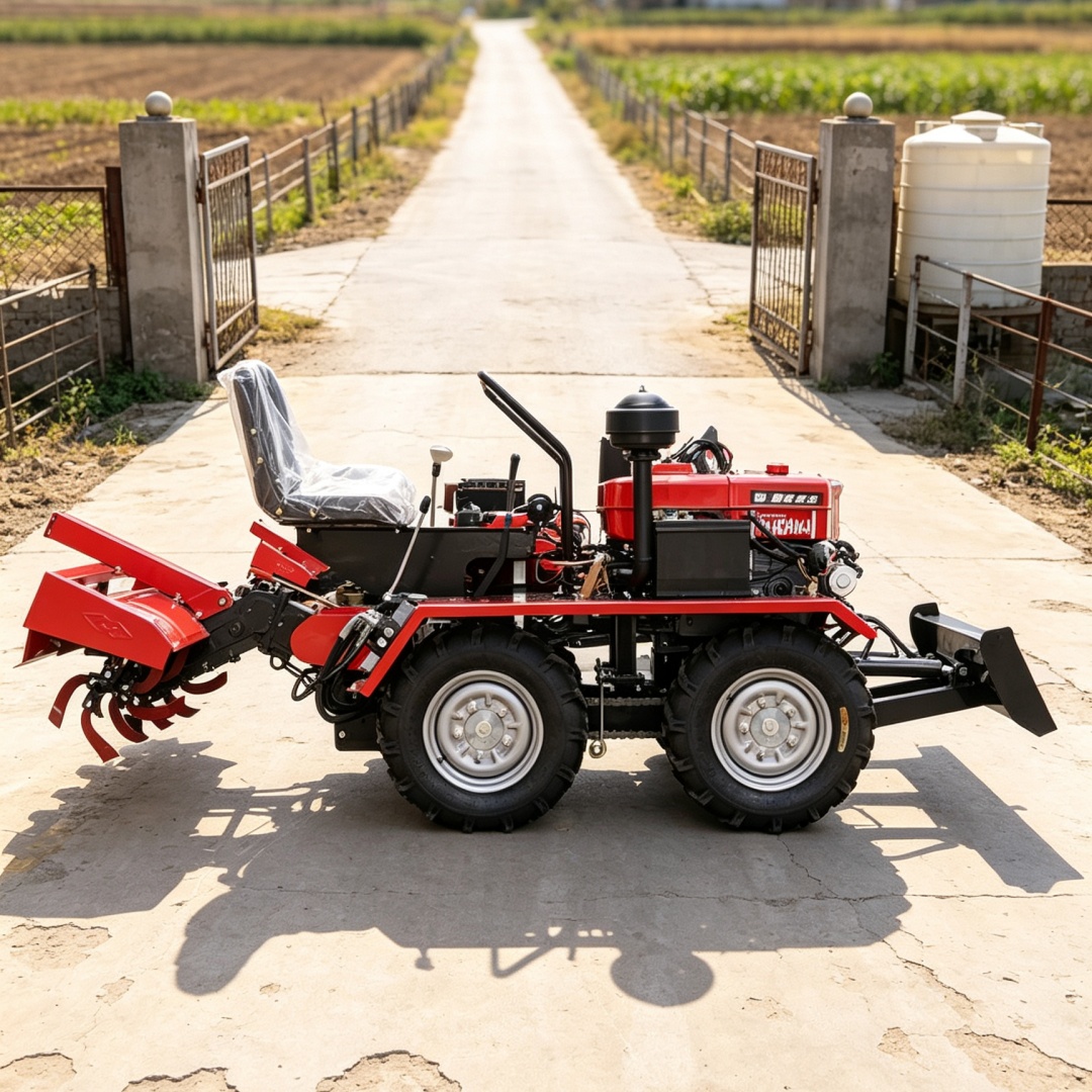 Maßgefertigte 4-Rad-4WD-Bodenf – Agriculture Farming Types Bewertung und Preis