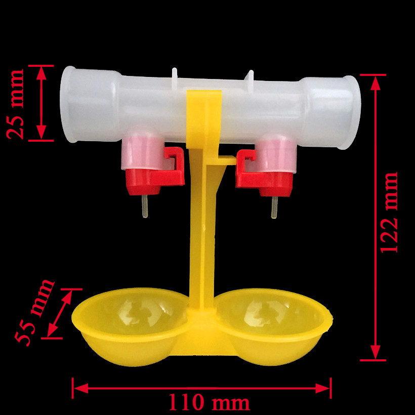Huhn waterer doppel nippel tri – Chicken Nipple Drinker Bewertung und Preis