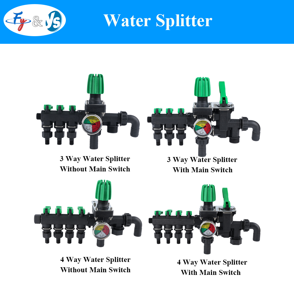 3/4-Wege-Wasserverteiler-Venti – Agriculture Farming Kit Bewertung und Preis