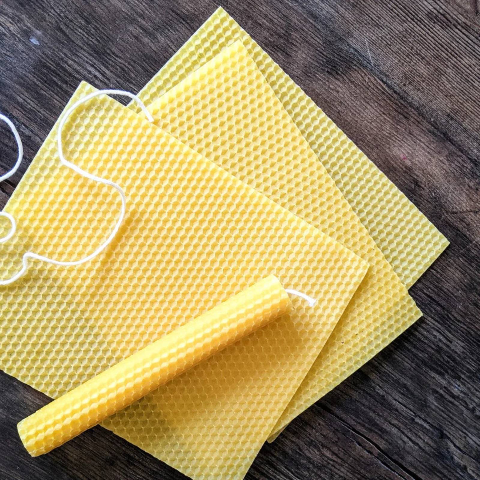 24 Stück Bunte Wabenwachsblätt – Beehive Frame Wax Bewertung und Preis