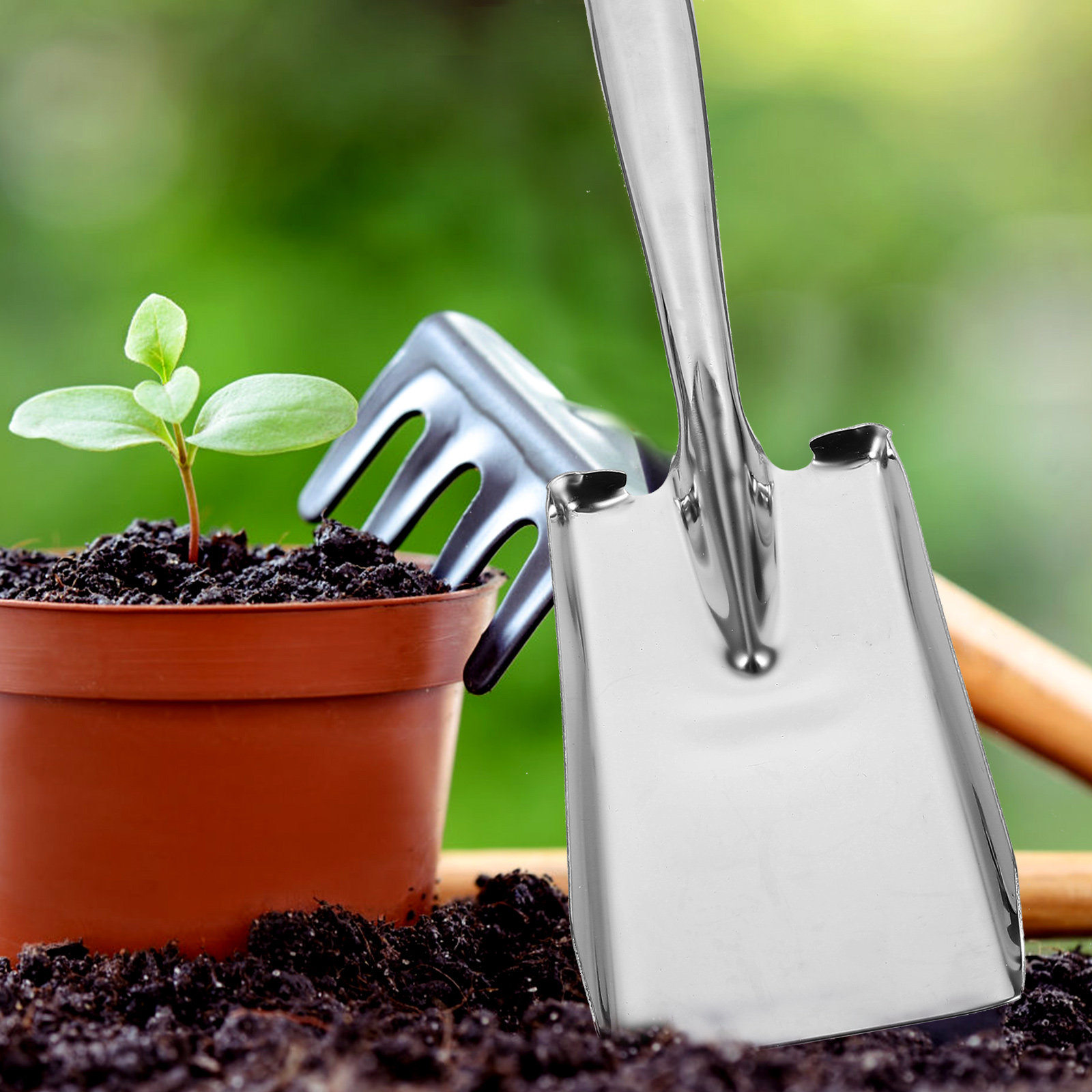 Verstärkte Edelstahlschaufel M – Vegetable Transplanter Bewertung und Preis