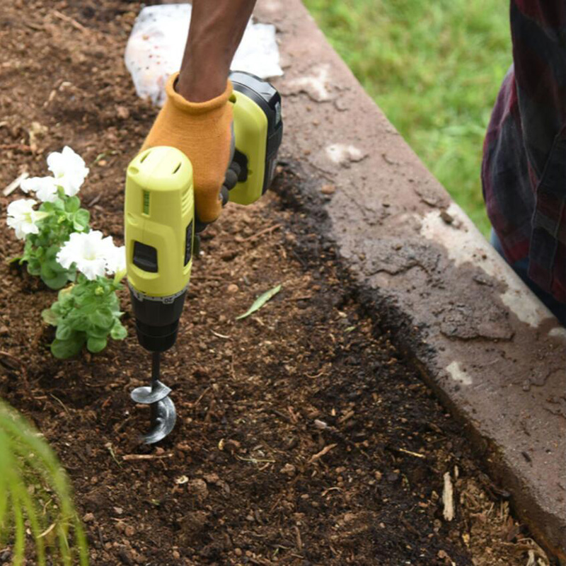 Garten-Erdbohrer Spiralbohrer  – Vegetable Transplanter Bewertung und Preis